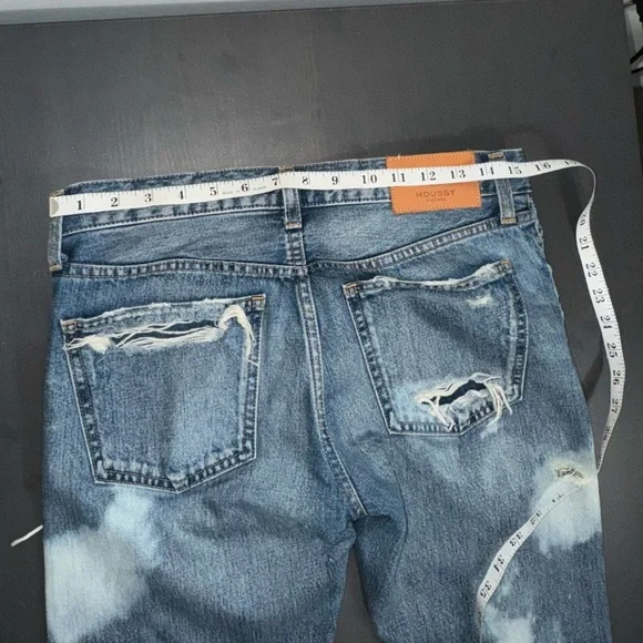 MOUSSY Mid-Rise Skinny Leg Jeans